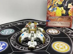 Bakugan BakuTech Haos Shield Leoness & card MG Japan Import Rare - Image 3