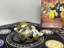 Bakugan BakuTech Haos Shield Leoness & card MG Japan Import Rare - Image 4