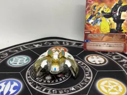 Bakugan BakuTech Haos Shield Leoness & card MG Japan Import Rare - Image 5