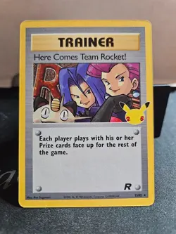 Here Comes Team Rocket! 15/82 Classic Collection Celebrations Pokemon Card - Image 1