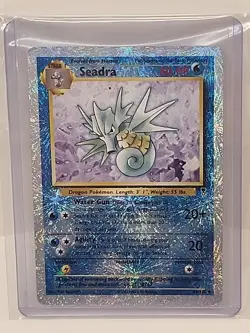 Seadra 63/110 Legendary Collection 2002 Reverse Holo Pokemon Card TCG - Image 1