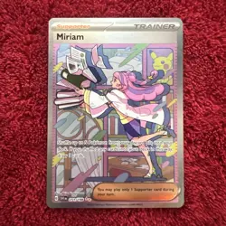 Pokemon TCG Miriam Holo Card 251/198 Scarlet & Violet Base Set - Image 1