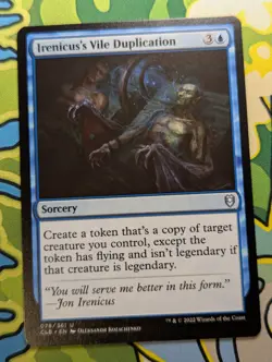Irenicus's Vile Duplication - CLB - 078/361 - MTG - TCG Card - Image 1