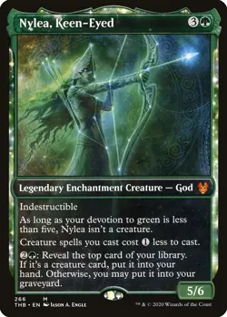 Nylea, Keen-Eyed (Showcase) [Theros Beyond Death] - Image 1