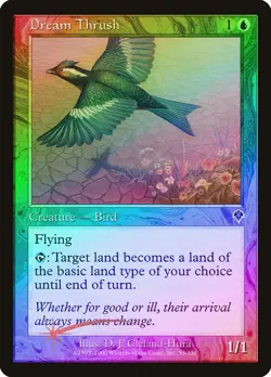 Dream Thrush FOIL Invasion NM Blue Common MAGIC THE GATHERING CARD ABUGames - Image 1