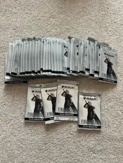 5 x Play Booster Pack ~ Final Fantasy ~ Magic MTG Sealed - English - Image 1