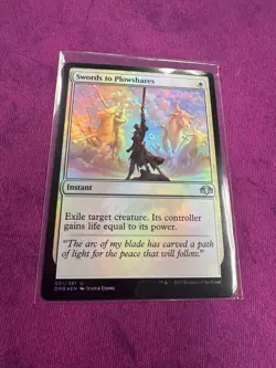 Swords to Plowshares Dominaria Remastered Foil - Image 1