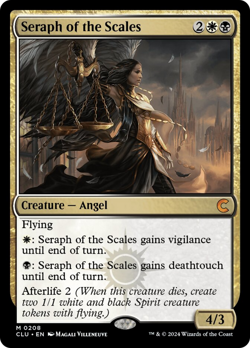 Seraph of the Scales [Ravnica: Clue Edition] Magic MTG - Image 1