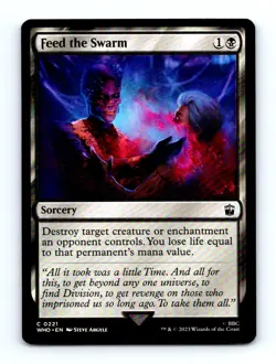 #221 2023 Doctor Who Feed the Swarm Common - Image 1