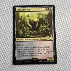 MTG [Chaos Defiler] Warhammer 40K 110/168 Reg Rare NM/Unplayed **Ships Free** - Image 1