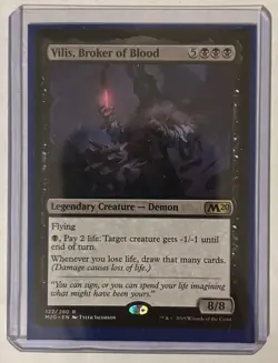 MTG M20 Vilis, Broker of Blood, Near Mint Magic the Gathering Card - Image 1