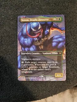 MTG - Venom, Deadly Devourer - Borderless - # 22 - Non Foil - Near mint - Image 1