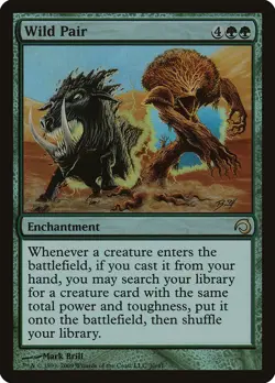 Wild Pair FOIL Premium Deck Series: Slivers PLD Green Rare MAGIC CARD ABUGames - Image 1