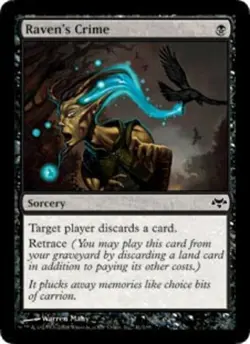 4x Raven's Crime NM-Mint, English Eventide MTG Magic - Image 1
