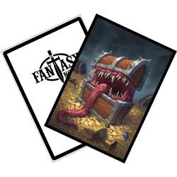 Treasure Chest Mimic - MTG Size - 100 Smooth Matte Card Sleeves - Image 4