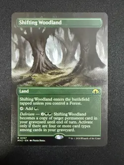 Shifting Woodland (BORDERLESS) - Modern Horizons 3 Magic - Image 1