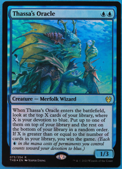 Thassa's Oracle FOIL Theros Beyond Death NM Blue Rare CARD (507370) ABUGames - Image 1