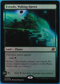 Evendo, Waking Haven FOIL Edge of Eternities NM CARD (507953) ABUGames - Image 1
