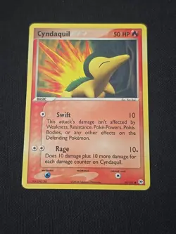 Cyndaquil 59/101 Hidden Legends Regular Pokemon TCG 2004 Light Played - Image 1