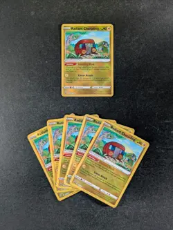 2023 Pokemon RADIANT CHARJABUG #051/159 Crown Zenith Holo Rare Lots Of 6 - Image 1