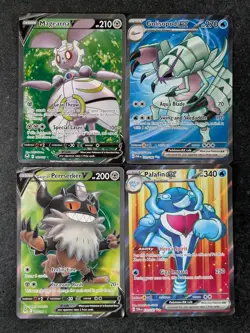 2022/2023/2024 Pokemon Assorted Lots Of 4 MAGEARNA V/ GOLISOPOD EX/ PALAFIN EX - Image 1
