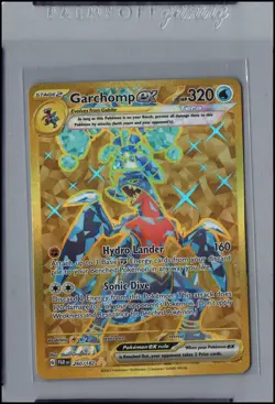 Pokemon Card Garchomp ex (260/182) Paradox Rift Hyper Rare Foil/Holo - Image 1