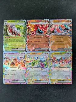 2024 Pokemon Assorted Lots Of 6 FORRETRESS EX/ GRENINJA EX/ POLASSAND EX - Image 1