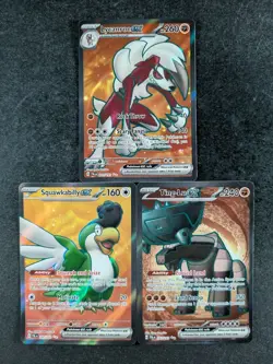 2023 Pokemon LYCANROC EX/ SQUAWKABILLY EX/ TING-LU EX Paldea Evolved Lots - Image 1