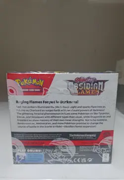 Pokemon TCG Obsidian Flames Booster Box factory sealed import - Image 2