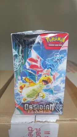 Pokemon TCG Obsidian Flames Booster Box factory sealed import - Image 3