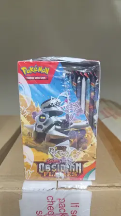 Pokemon TCG Obsidian Flames Booster Box factory sealed import - Image 4