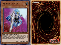 Yugioh! Righty Driver - DUPO-EN032 - Ultra Rare - Unl Edition Near Mint, English - Image 1