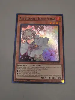 Yugioh! Ash Blossom & Joyous Spring Super Rare RA01-EN008 1st Ed NM - Image 2