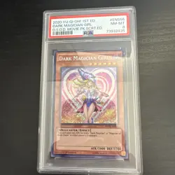 Dark Magician Girl - MVP1-ENS56 - PSA 8 - 1st Promo - Movie Pack - Yu-Gi-Oh - Image 1