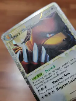 MP - Ursaring Prime 89/95 Holo Rare HG&SS Unleashed Pokemon Card - Image 2