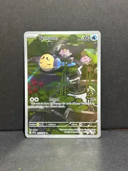 Pokemon TCG SV Black Bolt Illustration Rare Card Tympole 103/086 English Edition - Image 1