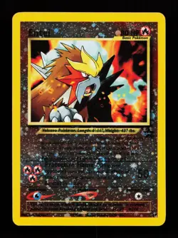 Entei 34/53 Promo WoTC Promo Pokemon Card - Image 1