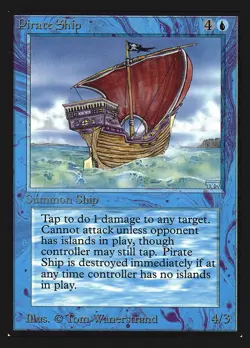 Pirate Ship Collectors' Edition NM Rare CARD ABUGames - Image 1