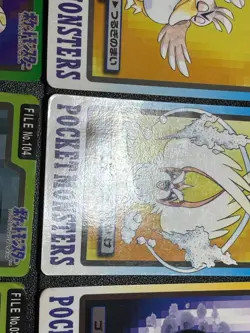 (HP) 8set Gengar File No. 094 Bandai Carddass Japanese Pokemon Card - Image 5