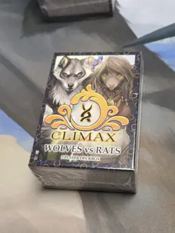 Furoticon Climax Wolves vs Rats Cards Deckbox Fantasy Furry Sealed Box - Image 1