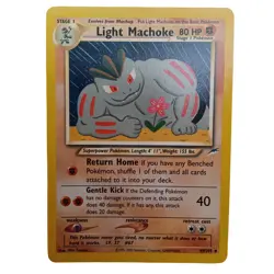 Light Machoke 49/105 Neo Destiny WotC Vintage Pokemon Card 2002 LP/NM - Image 1