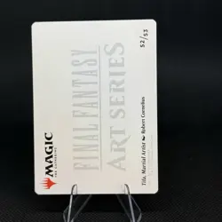 Tifa, Martial Artist Art Card - 52 / English / Near Mint MTG - Image 2