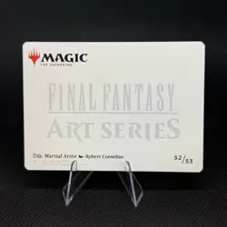 Tifa, Martial Artist Art Card - 52 / English / Near Mint MTG - Image 3