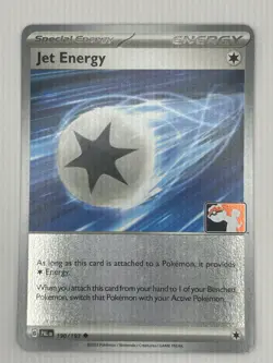 Pokemon TCG Jet Energy Prize Pack Series Cards 190/193 Holo Uncommon - Image 1