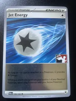 Jet Energy Holo Pokemon Play! Prize Pack Series Promo Card NM - Image 1
