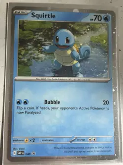 Squirtle - 048 (Cosmos Holo) 048 Sv: Scarlet & Violet Promo Cards Holo - Image 1