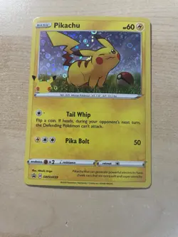 Pikachu SWSH039 SWSH: Sword & Shield Promo Cards Holo (Lightly Played) - Image 1