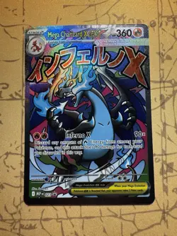 🔥 Pokemon TCG Mega Charizard X EX 023 - Black Star Promo - English Promo Card - Image 1