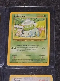 Pokemon Card LOT ?? 1st Gen. Seel, Bulbasaur, Vulpix, Eevee - Image 2