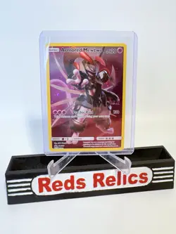Armored Mewtwo SM228 Pokemon Promo Card Near Mint NM Condition - Image 1